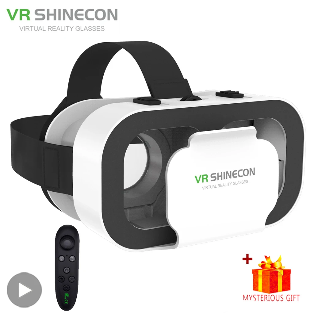 Virtual Gaming Accessories - Shinecon ثلاثية الأبعاد VR نظارات الواقع