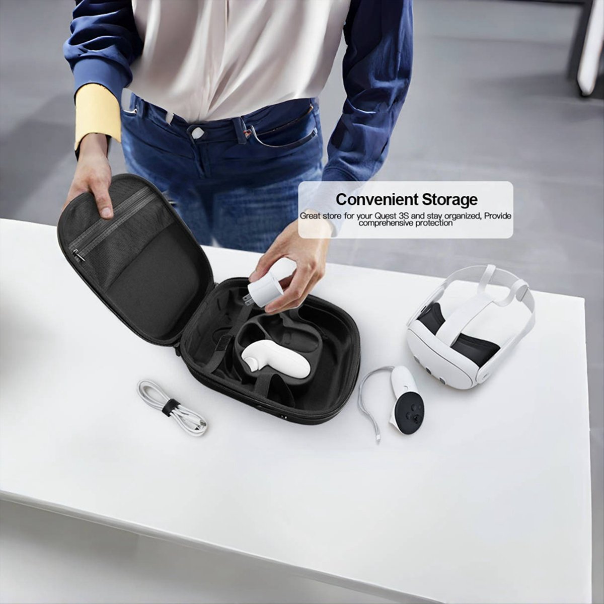 Gaming Accessories Vr - عرض ترحيبي~حقيبة حمل لسماعة الرأس للألعاب