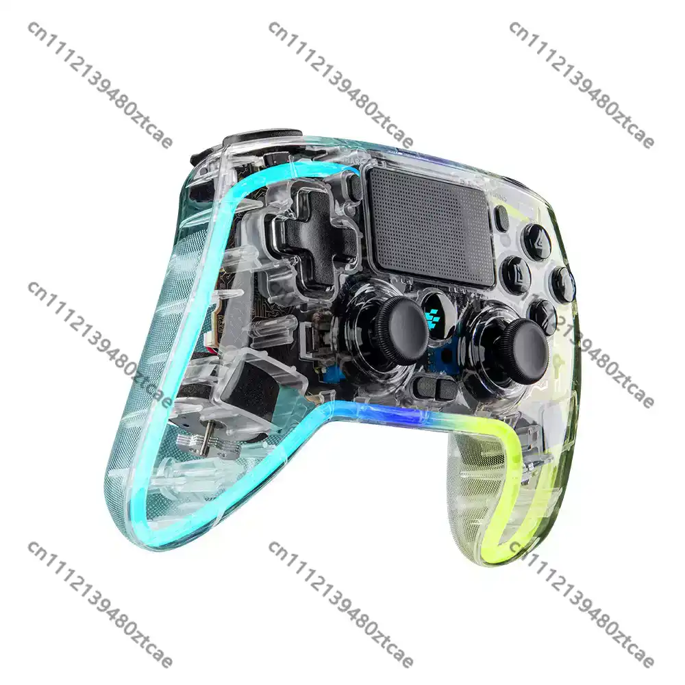 وحدة تحكم ألعاب لاسلكية شفافة  - مراجعة Gaming Hardware And Accessories وسعره