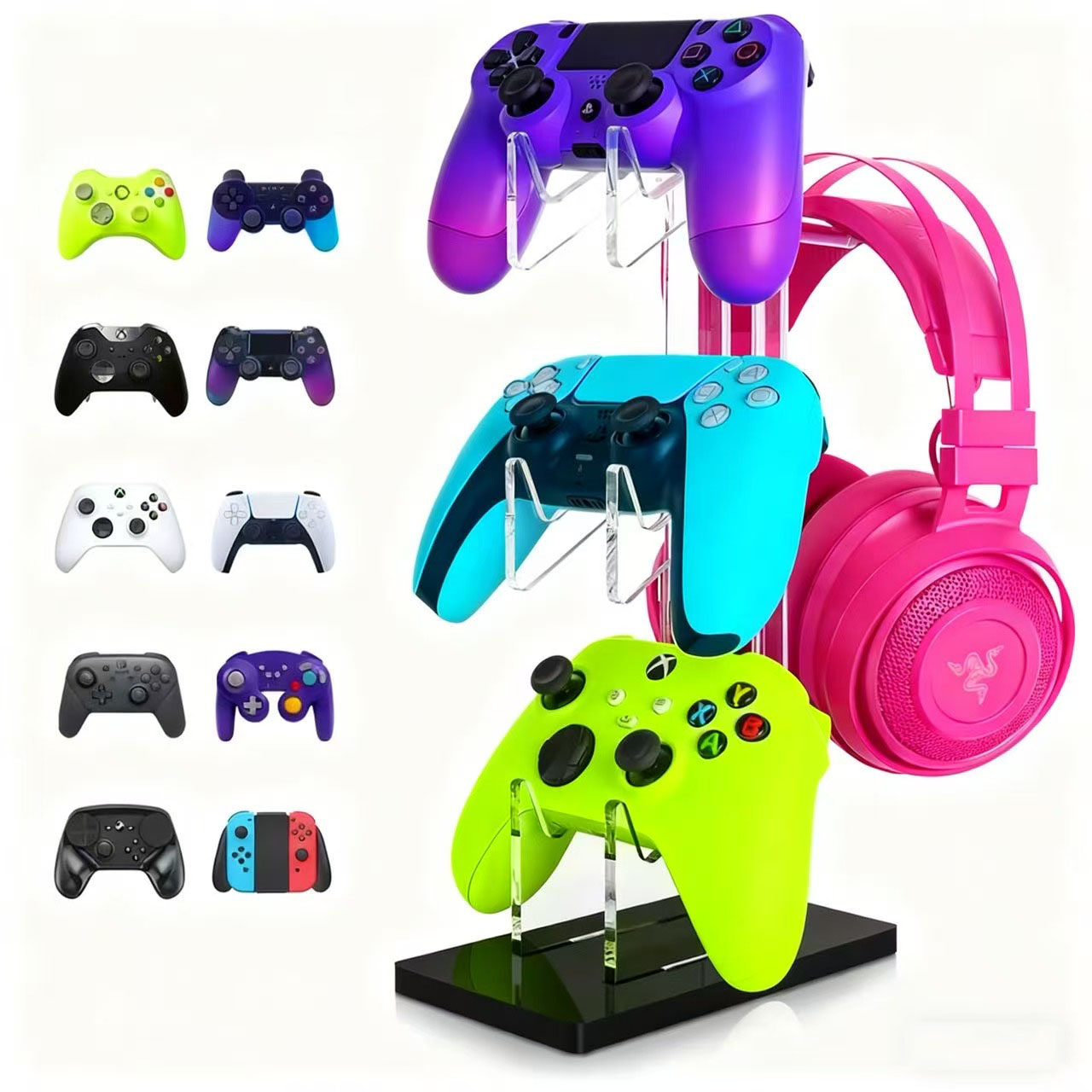 حامل وحدة تحكم عالمي من طبقتين - مراجعة Gaming Accessories Vr وسعره