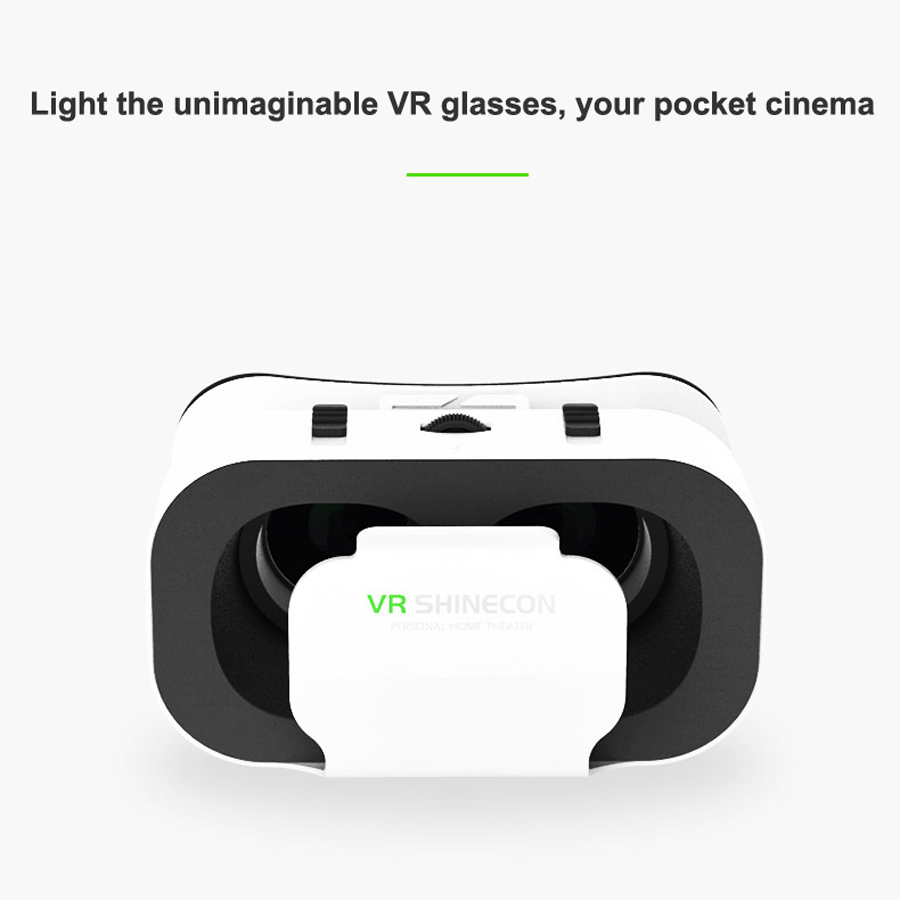 Shinecon VR نظارات Viar الواقع - مراجعة Virtual Gaming Accessories وسعره