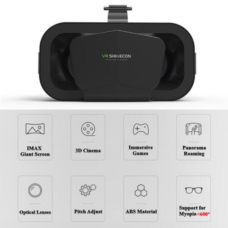 Shinecon Viar ثلاثية الأبعاد V - مراجعة Virtual Gaming Accessories وسعره