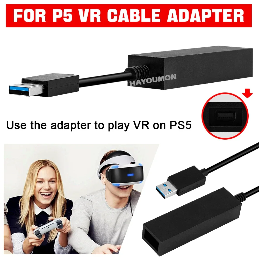 محول كابل VR لجهاز PS5، موصل ك - مراجعة Gaming Accessories Vr وسعره